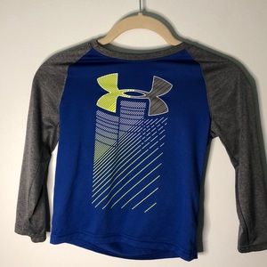 EUC Under Armour boy’s long sleeved shirt size 5